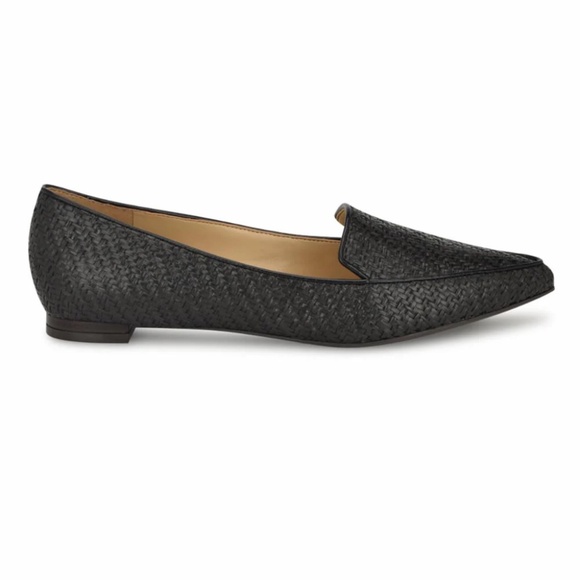 NINE WEST ABAY SMOKING FLAT SIZE 8 - Picture 5 of 6